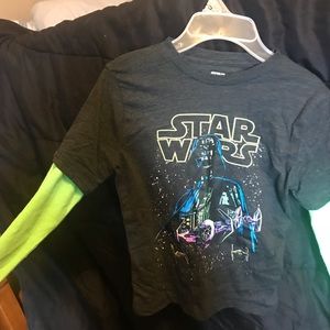 Boys long sleeve Star Wars shirt